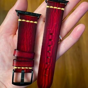 Genuine Leather Apple Watchband 42/44mm